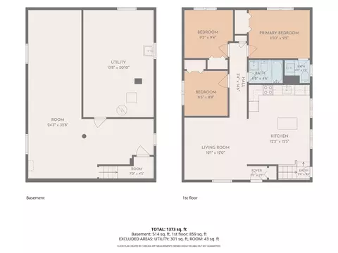 Floorplan - 817 Dell, Flint, MI 48507 photo 1 of 3