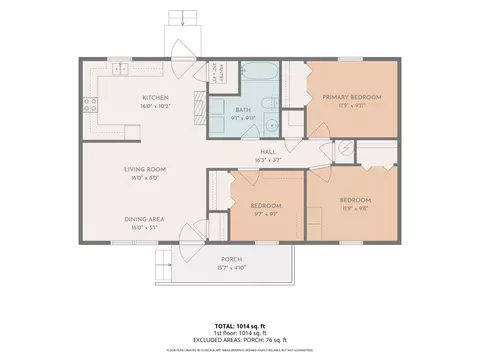 Floorplan - 5453 Darby, Gladwin, MI 48624 photo 1 of 1