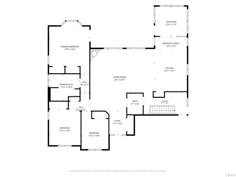 Floorplan - 7686 Wadding, Onsted, MI 49265 photo 1 of 2