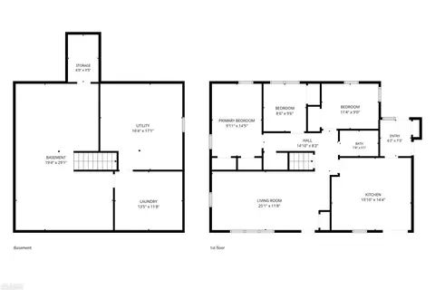 Floorplan - 2470 Lyons, Owosso, MI 48867 photo 1 of 1