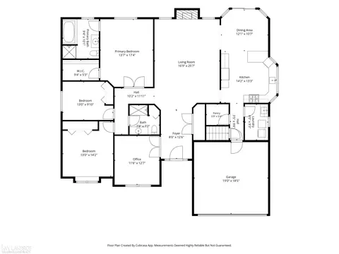 Floorplan - 21225 Parkstone, Macomb, MI 48044 photo 1 of 3