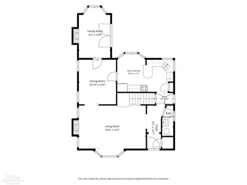 Floorplan - 470 Allard, Grosse Pointe Farms, MI 48236 photo 1 of 4