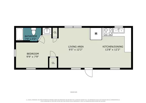 Floorplan - 831 S Main #142 & 143, Au Gres, MI 48703 photo 2 of 2