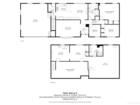 Floorplan - 1705 Ellsworth, Ishpeming, MI 49849 photo 1 of 1
