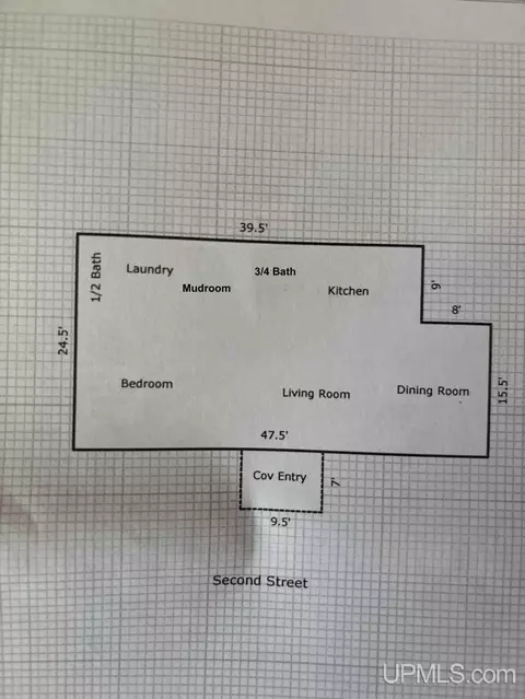 Floorplan - 5090 2nd, Mohawk, MI 49950 photo 1 of 1