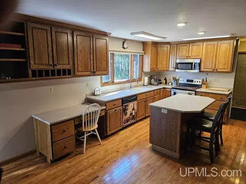 Kitchen - 12994 State Hwy M64, Marenisco, MI 49947 photo 2 of 2
