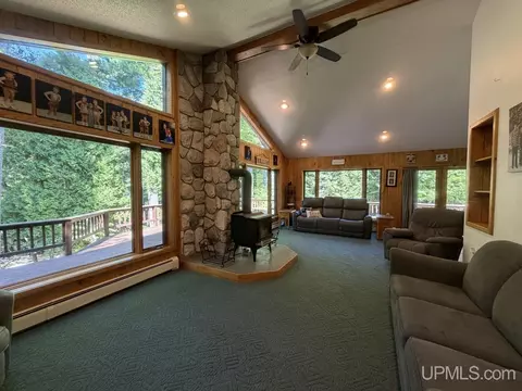 Living - 658 E Riv, L'anse, MI 49946 photo 1 of 4