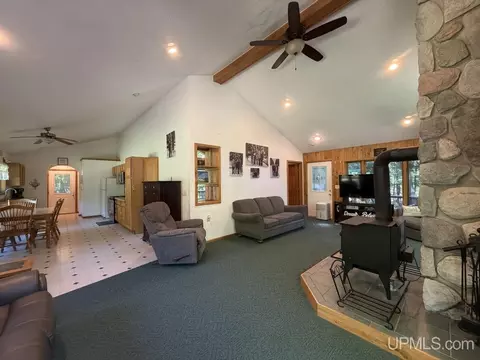 Living - 658 E Riv, L'anse, MI 49946 photo 4 of 4
