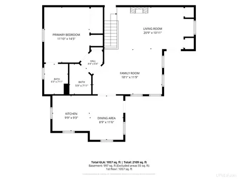 Floorplan - 3409 Heikkinen, Mohawk, MI 49950 photo 1 of 2