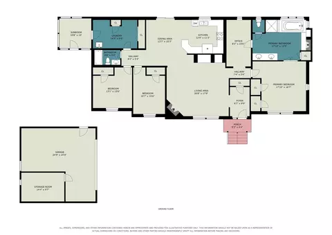 Floorplan - 6254 Indian Lk, Gladwin, MI 48624 photo 1 of 1
