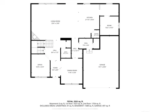 Floorplan - 49499 Hummel, Macomb, MI 48044 photo 2 of 4