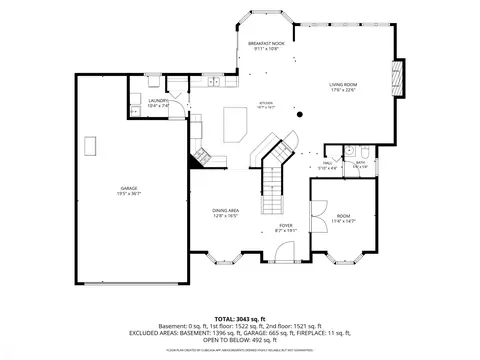 Floorplan - 21615 Kendyl, Macomb, MI 48044 photo 1 of 2