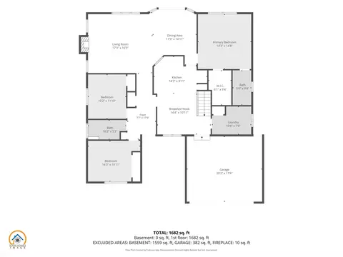 Floorplan - 47788 Meadowbrook, Macomb, MI 48044 photo 2 of 3