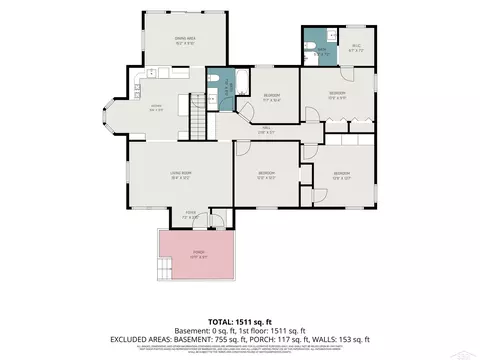 Floorplan - 113 Maple, Auburn, MI 48611 photo 2 of 2