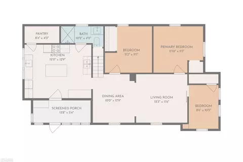 Floorplan - 830 Wilkinson, Owosso, MI 48867 photo 1 of 2