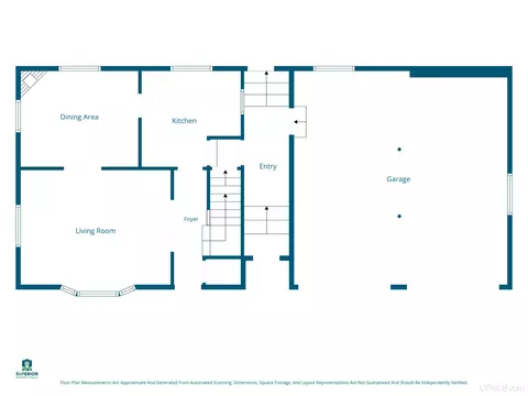 Floorplan - 726 Maurice, Ishpeming, MI 49849 photo 2 of 4