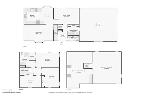 Floorplan - 3267 Atlas, Davison, MI 48423 photo 4 of 4