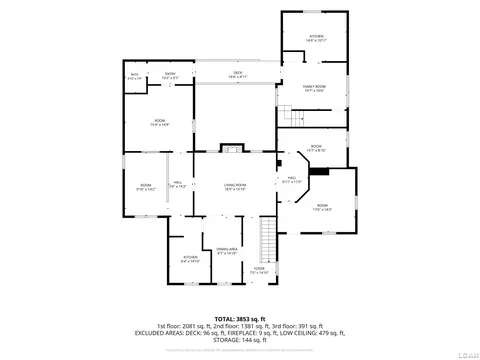 Floorplan - 222 E Maumee, Adrian, MI 49221 photo 1 of 4