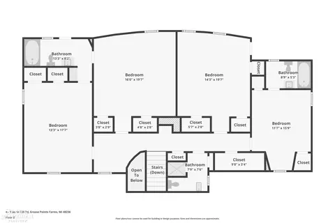Floorplan - 41 Beacon Hl, Grosse Pointe Farms, MI 48236 photo 2 of 4
