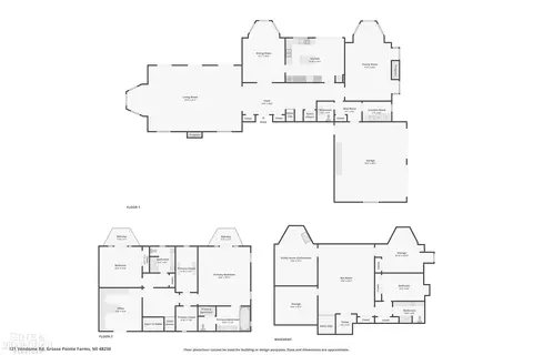 Floorplan - 121 Vendome, Grosse Pointe Farms, MI 48236 photo 4 of 4