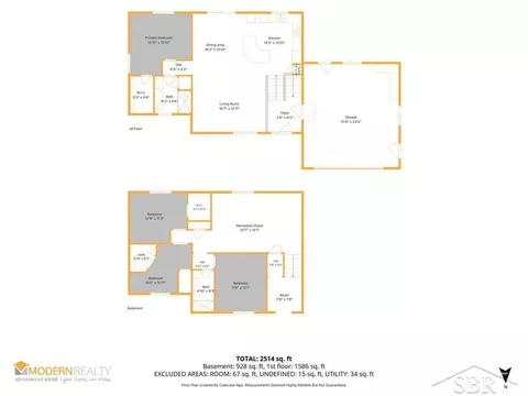 Floorplan - 322 E Baker, Hope, MI 48628 photo 1 of 3