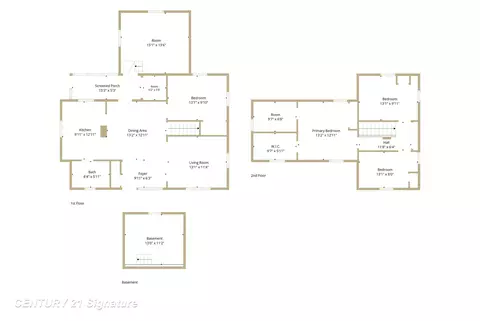 Floorplan - 22335 Ederer, Merrill, MI 48637 photo 4 of 4