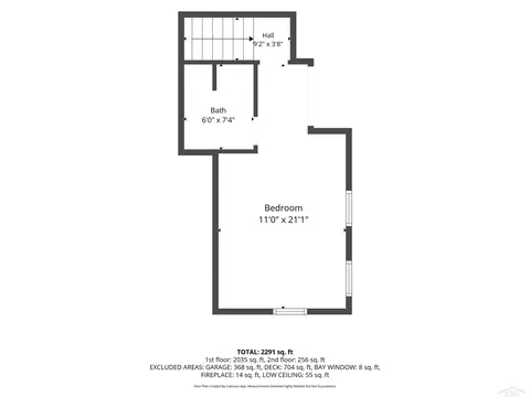 Floorplan - 1100 Cove, Au Gres, MI 48703 photo 2 of 3