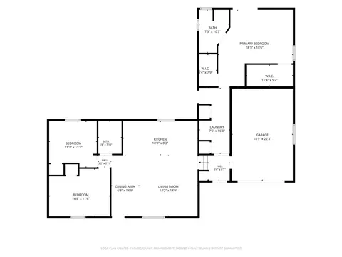 Floorplan - 11706 Crapo Lk, Grayling, MI 49738 photo 1 of 1