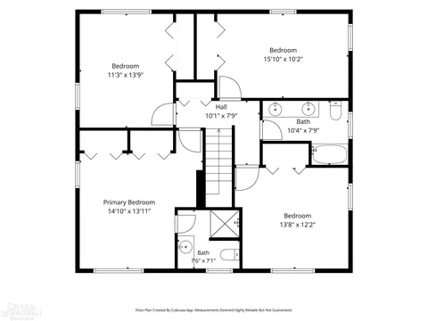 Floorplan - 402 Roland, Grosse Pointe Farms, MI 48236 photo 2 of 4