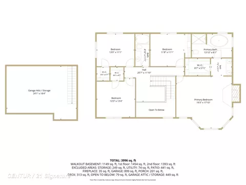 Floorplan - 4090 N Fordney, Hemlock, MI 48626 photo 3 of 4