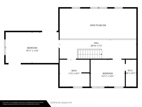 Floorplan - 2378 N M-30, Gladwin, MI 48624 photo 2 of 3