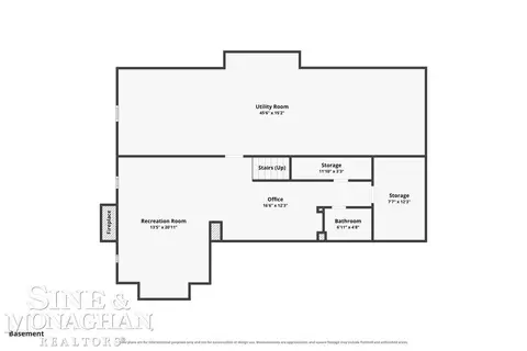 Floorplan - 44 N Deeplands, Grosse Pointe Shores, MI 48236 photo 3 of 4