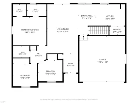 Floorplan - 1419 Pondview, Davison, MI 48423 photo 1 of 1