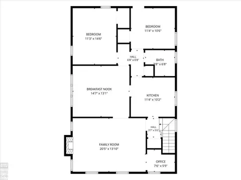 Floorplan - 752-754 Neff, Grosse Pointe, MI 48230 photo 2 of 4