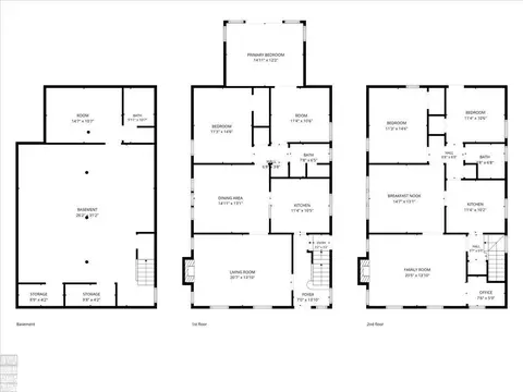 Floorplan - 752-754 Neff, Grosse Pointe, MI 48230 photo 3 of 4