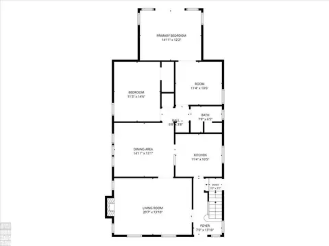 Floorplan - 752-754 Neff, Grosse Pointe, MI 48230 photo 1 of 4