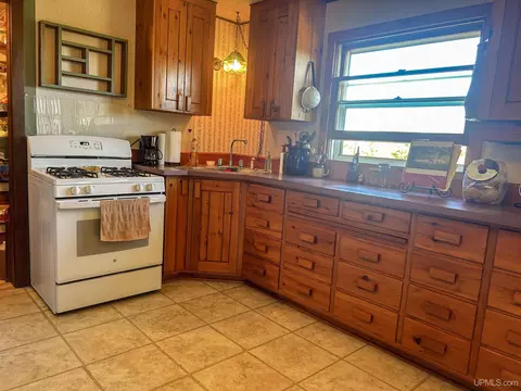Kitchen - n4750 South Samuelson Road, Chatham, MI 49816 photo 1 of 3