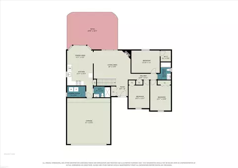 Floorplan - 56274 Robin, Macomb, MI 48042 photo 1 of 2