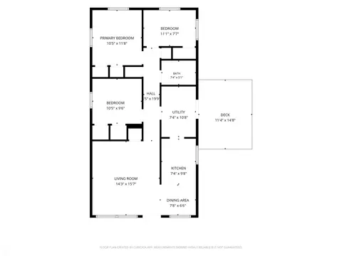 Floorplan - 549 Edwards, Algonac, MI 48001 photo 1 of 1
