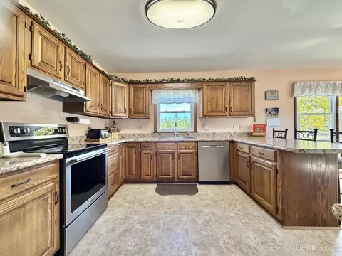 Kitchen - w3457 Nelson Lane 385, Powers, MI 49874 photo 1 of 4