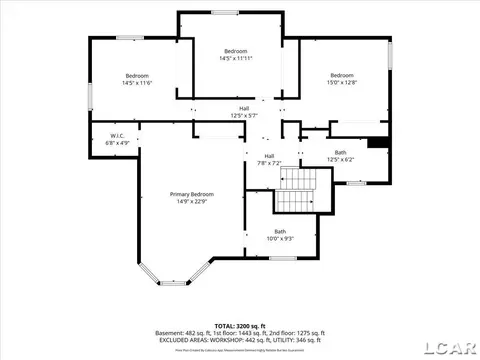 Floorplan - 4207 Crescent Vw, Tecumseh, MI 49286 photo 3 of 4