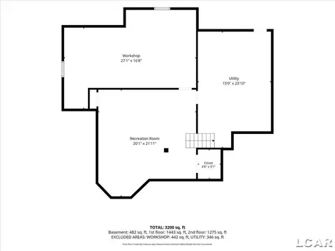 Floorplan - 4207 Crescent Vw, Tecumseh, MI 49286 photo 4 of 4