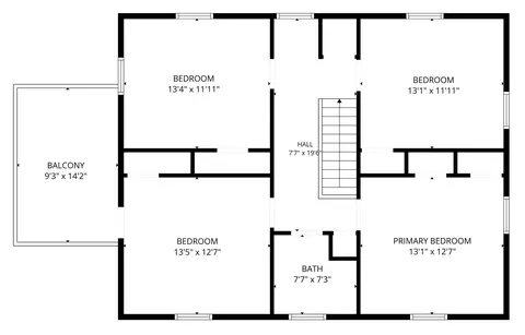 Floorplan - 229 N N Arc, Gladwin, MI 48624 photo 2 of 3