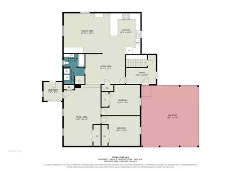 Floorplan - 736 W Parish, Kawkawlin, MI 48631 photo 1 of 1