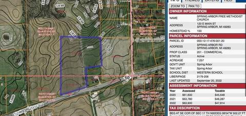 Vl Spring Arbor Rd., Spring Arbor, MI 49283 photo 2