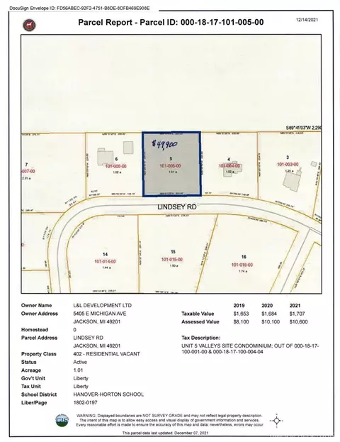 0 Lindsey UNIT 5, Jackson, MI 49201 photo 2
