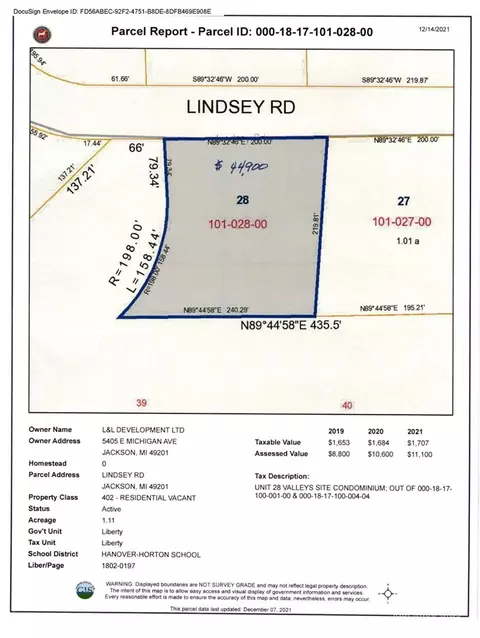 0 Lindsey UNIT 28, Jackson, MI 49201 photo 2