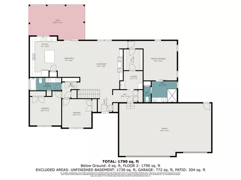 Floorplan - 2933 Clivedon, Howell, MI 48843 photo 2 of 2
