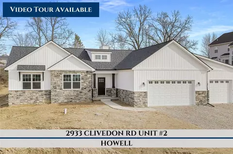 2933 Clivedon, Howell, MI 48843