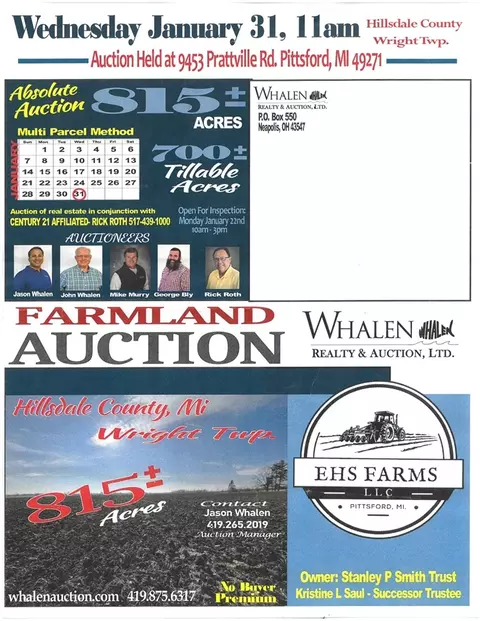 0 Burt, Pittsford, MI 49271